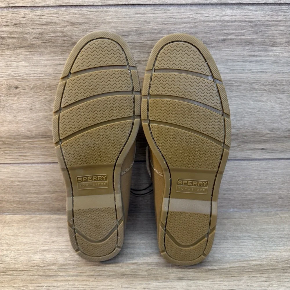 Sperry Casco 2-Eye Boat Shoe Leather Loafer Brown Mens Size 11 US Driving Shoe